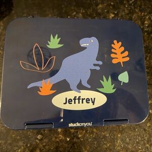 Blue Dinosaur Bento Lunch Box